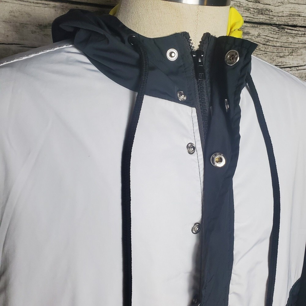 Forever 21 Colorblock Windbreaker Hoodie Size XL - Picture 2 of 9